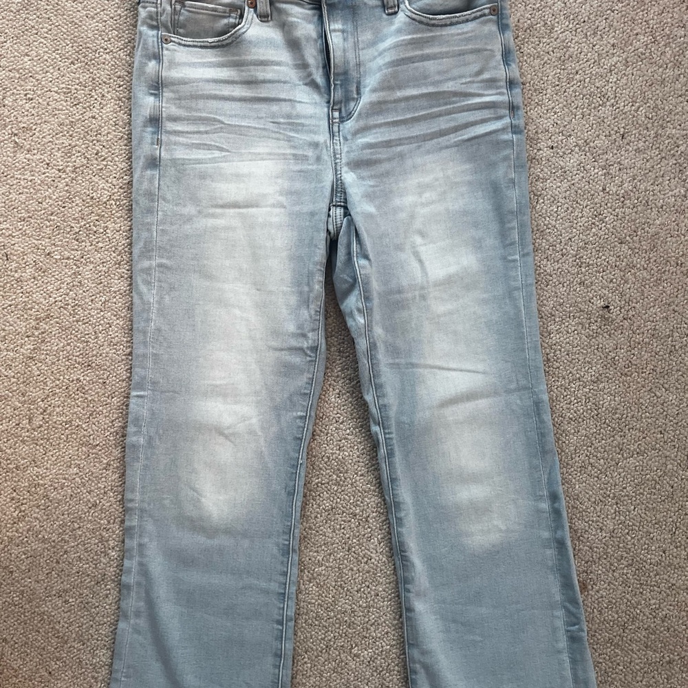 American Eagle High Rise Kick Boot Crop Next Level Stretch